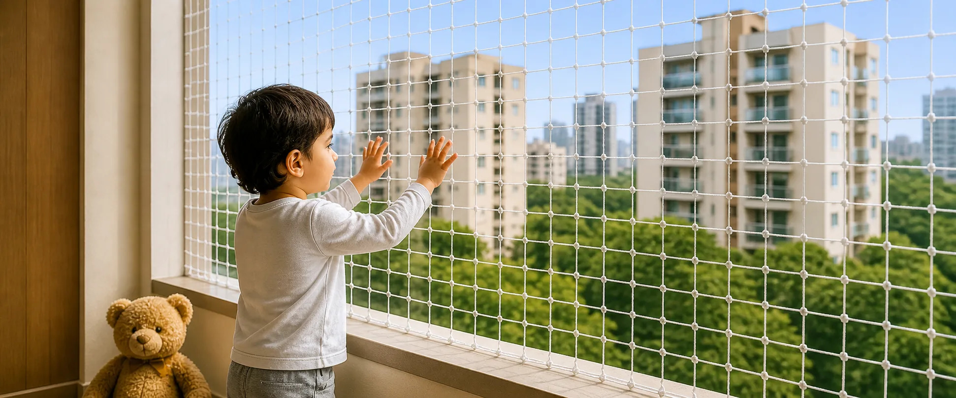 Children Safety Nets Installation
